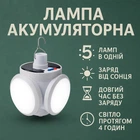 Фонарь Лампа для кемпинга аккумуляторная BL-2029 + SOLAR на солнечной батарее кемпинговый складной фонарь