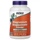 Магній бісгліцинат, Magnesium Bisglycinate Powder, Now Foods, 227 г