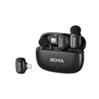 Микрофоны BOYA Mini 2-01 беспроводные 2.4GHz USB-C Black (6977490711812)