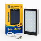 УМБ Power Bank Solar 90000 mAh мобильное зарядное с солнечной панелью и лампой, Power Bank Charger Батарея