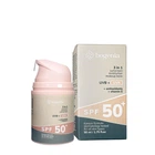 Крем для лица солнцезащитный Bogenia SPF 50+ 3 в 1 Sunscreen Face Cream BG422, 50 мл