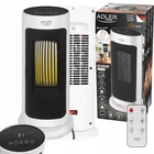Керамічний тепловентилятор Adler AD 7738, 1500 Вт, LED-дисплей, дистанційне керування, таймер, термостат