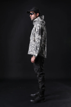 Тактическая куртка / ветровка Pave Hawk Softshell ACU (пиксель серый) L - изображение 3