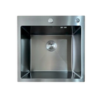Мийка з нерж. сталі MIXXUS MH5050 MICRO DECOR GRAPHITE (3.0/0.8) (колір графіт) (MI8213)