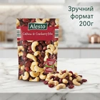 Орехи кешью с сушеной клюквой Alesto Cashew & Cranberry Mix 200 г Орехово-ягодная смесь Alesto для полезного перекуса