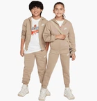 Спортивний костюм дитячий Nike Sportswear Club Fleece Tracksuit Beige S зріст 128 см Бежевий FD3114-247