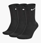 Носки Nike U Nk Everyday Cush Crew 3Pr 42-46 Черный SX7664-010