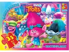 Пазли із серії "Тролі", 35 елементів з постером (TR0077) G-Toys (TR0077)