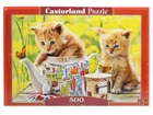 Пазлы «Время чаепития» 500 деталей CASTORLAND (В-52356)