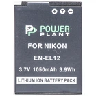 Акумулятор до фото/відео PowerPlant Nikon EN-EL12 (DV00DV1242)