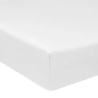 Простирадло на резинці MirSon двоспальне 180x200+25 см 11-2107 White Ranforce Elite (2200004702605)