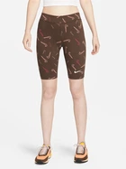 Велосипедки жіночі Nike W Nsw Short Aop Prnt XS Коричневий DO2561-237