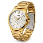 Мужские часы Casio MTP-V300G-7A Золотистые ( AT1141-0199 )