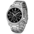Мужские часы Casio MTP-1375D-1A Серебристые ( AT1141-0336 )