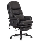 Крісло Mealux Senator Black (арт. HF-S17 PU/B)