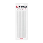 Комплект клейових стрижнів прозорих, 11,2×200 мм, 12 шт. INTERTOOL (RT-1020)