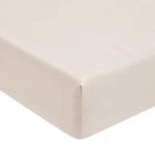 Простынь на резинке MirSon полуторная 120х190+25 см Poplin Line 002 Milky White Поплин (2200006289081)