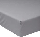 Простынь на резинке MirSon двуспальная 180х200+25 см Poplin Line 056 Smoky Поплин (2200006290070)