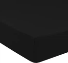 Простынь на резинке MirSon 0055 Black Pearl 100х200х25 (2200001077218)