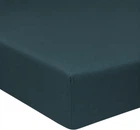Простирадло на резинці MirSon полуторная 100х200+25 см Poplin Line 091 Emerald Поплін (2200006290339)