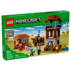 Конструктор LEGO Minecraft Аванпост разбойников и разоритель 665 деталей (21278)