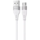 Кабель Proove Soft Silicone USB to Type-C 2.4A 1m White (CCSO20001202)
