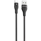 Кабель Proove Soft Silicone USB to Type-C 3A 2m Black (CCSO20001221)
