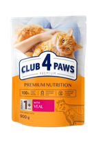Сухой корм Club 4 Paws с телятиной