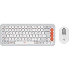 Комплект (Клавіатура та миша) Logitech Pop Icon Combo Off-White (920-013141)