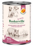 Консервированный корм Baskerville Holistic Утка кабан тыква