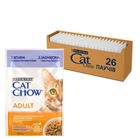 Влажный корм Purina Cat Chow Adult с ягненком и зеленой фасолью 85 г