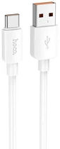 USB Кабель Hoco X96 Hyper USB-A to Type-C 6A 100W 1m White