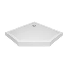 Душовий піддон Qtap Diamond 301112 100x100x12 см + сифон