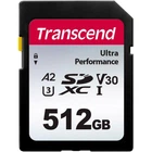 Карта памяти Transcend SD 512GB C10 UHS-I U3 A2 R160/W90MB/s 4K (TS512GSDC340S)