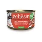 Влажный корм Schesir Tuna Prawns 85 г