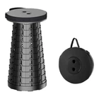 Стул складной туристический Telescopic Stool Черный