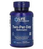 Мультивітаміни (комплекс Двічі на день), Two-Per-Day, Life Extension, 60 таблеток