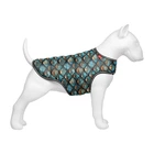 Курточка-накидка для собак WAUDOG Clothes, рисунок "Луска", XXS, А 23 см, B 29-36 см, С 14-20 см