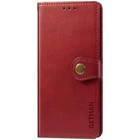 Кожаный чехол книжка GETMAN Gallant (PU) для Xiaomi Redmi 5 Plus / Redmi Note 5 (Single Camera) Red