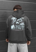 Худи мужской стаф оверсайз на флисе с принтом Staff tality oversize fleece S (404806)