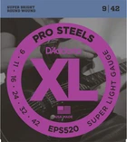 Струны для электрогитары D'Addario EPS520 ProSteels Super Light 9/42
