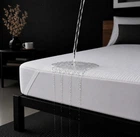 Наматрасник U-tek Cotton Premium Health Care Непромокаемый с резинками по углам 160x200 см (COTPRE160200)