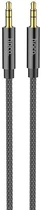 Кабель AUX Hoco UPA19 3.5mm to 3.5mm 1m Black