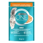 Влажный корм Purina ONE Adult с курицей и зеленой фасолью 85 г