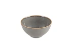 Салатник глибокий круглий Porland 363914/DG Dark Grey 14 см 550 мл порцеляновий