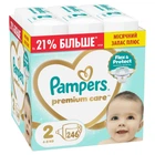 Підгузки Pampers Premium Care Розмір 2 (4-8 кг) 246 шт (8006530223522)