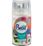 Змінний балон для автоматичного ароматизатора повітря Brait Zanzibar Vibes з ароматом тропічних фруктів 250мл