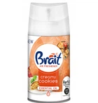 Змінний балон для автоматичного ароматизатора повітря Brait Creamy Cookies з ароматом випічки 250мл