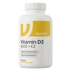 Витамины и минералы OstroVit Vitamin D3 4000 +K2, 110 таблеток