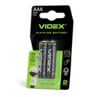 Батарейка лужна Videx LR03/AAA 2шт SMALL BLISTER VIDEX (25399-000)